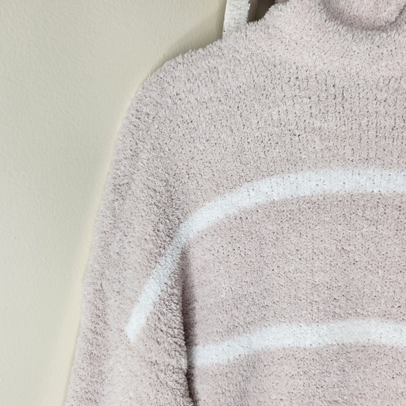 Marled Reunited Clothing Medium super soft hooded open front cardigan sweater - Picture 6 of 6